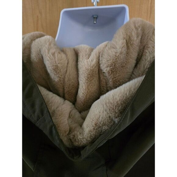 Orolay Womens Hooded Parka Jacket  Faux Fur Lining cottagecore boho winter warm - Picture 7 of 11